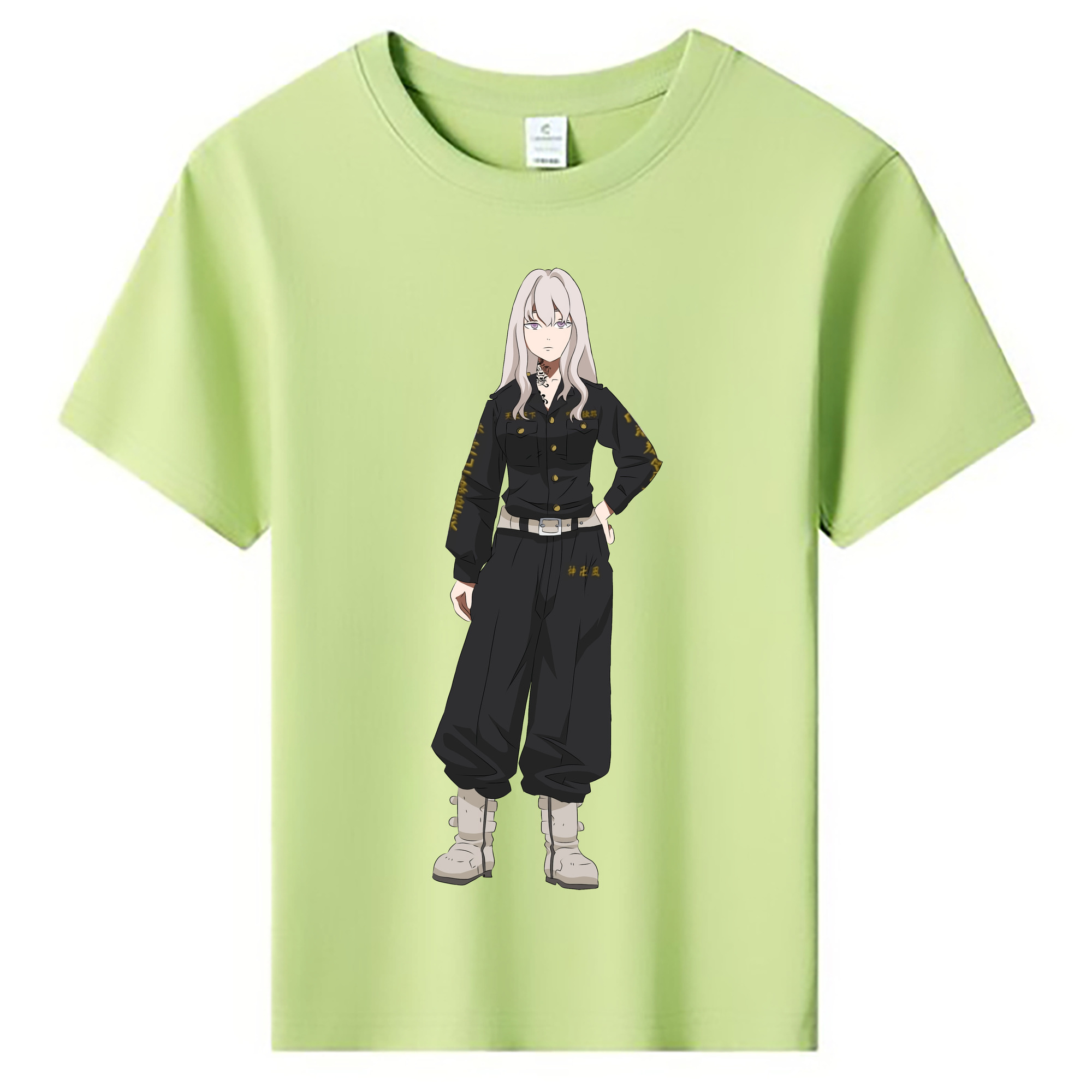 （画像用） 東京リベンジャーズ Tokyo Revengers 綿100％キッズTシャツ（フロントプリント）